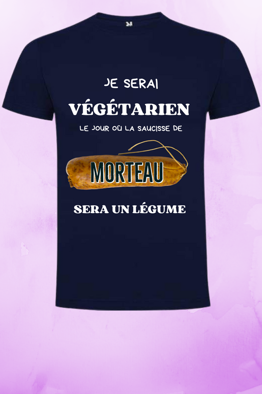 T-shirt végétarien HUMORISTIQUE